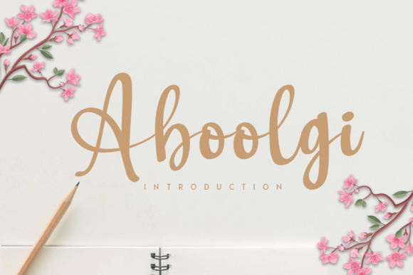 Aboolgi: The Handwritten Font That Elevates Your Brand