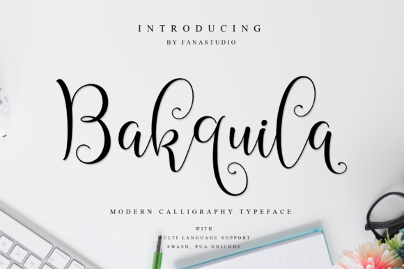 Bakquila: The Script Handwritten Font That Elevates Your Campaigns