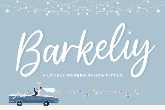 Barkeliy: A Versatile Script Handwritten Font for Designers
