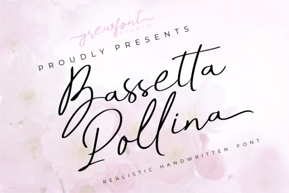 Bassetta Pollina: A Modern Script Handwritten Font for Designers