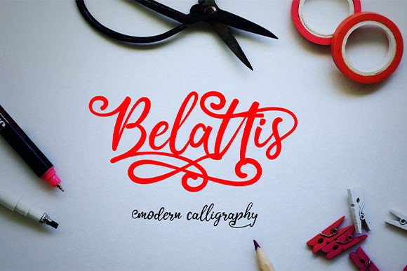 Belattis: A Timeless Script Font for Editorial Design
