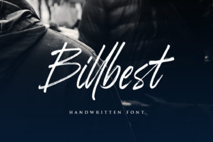 Billbest Script Handwritten Font for Makers