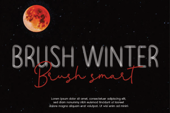 Brush Winter: A Script Handwritten Font for Editorial Design and Branding