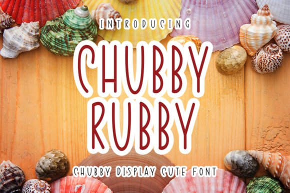 Chubby Rubby: A Stylish Handwritten Font for Small Business Branding