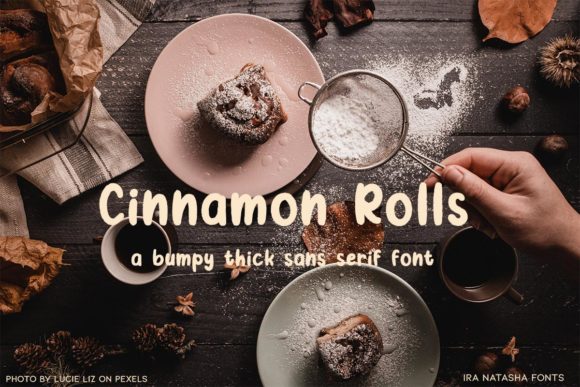 Cinnamon Rolls: A Handwritten Font for Warm and Engaging Editorial Design