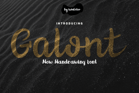Galont: Elegant Script Handwritten Font for Crafters