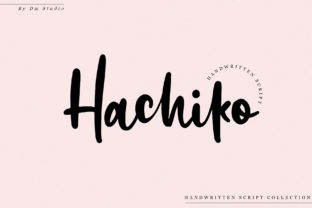 Hachiko: A Quirky Script Handwritten Font for Delightful Design