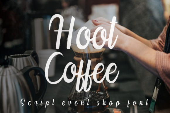 Hoot Coffee: A Script Handwritten Font for Editorial Charm