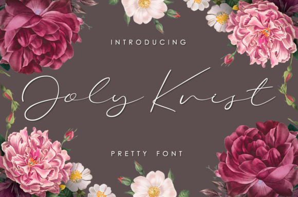 Joly Cvist: A Sweet Script Handwritten Font for Real Brand Warmth