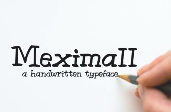 Meximall: A Versatile Script Handwritten Font for Modern Web Design