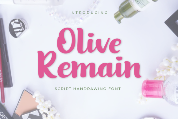 Olive Remain: A Bold Handwritten Font for Real Campaigns