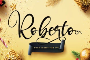 Roberto: A Fresh, Cute Script Handwritten Font for Branding