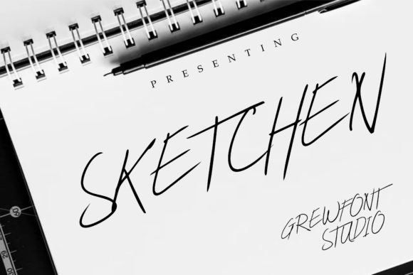 Sketchen: A Script Handwritten Font for Modern Web Design
