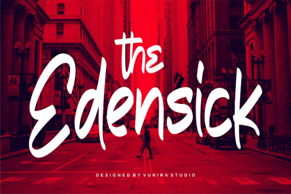 The Edensick Script Handwritten Font