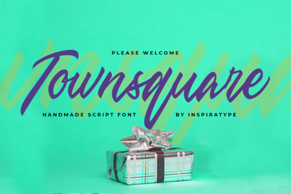 Townsquare: A Flowing Handwritten Font for Real Branding