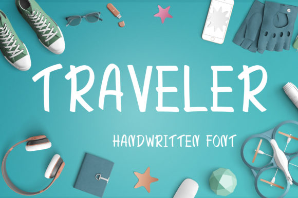 Traveler: A Cute and Casual Handwritten Font for Small Business Branding