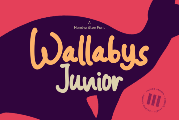 Wallabys Junior Handwritten Font for Makers