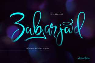 Zabarjad: A Luxurious Script Handwritten Font for Small Business Branding